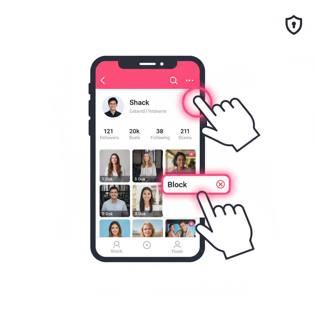 How to Block Someone on TikTok via Profile