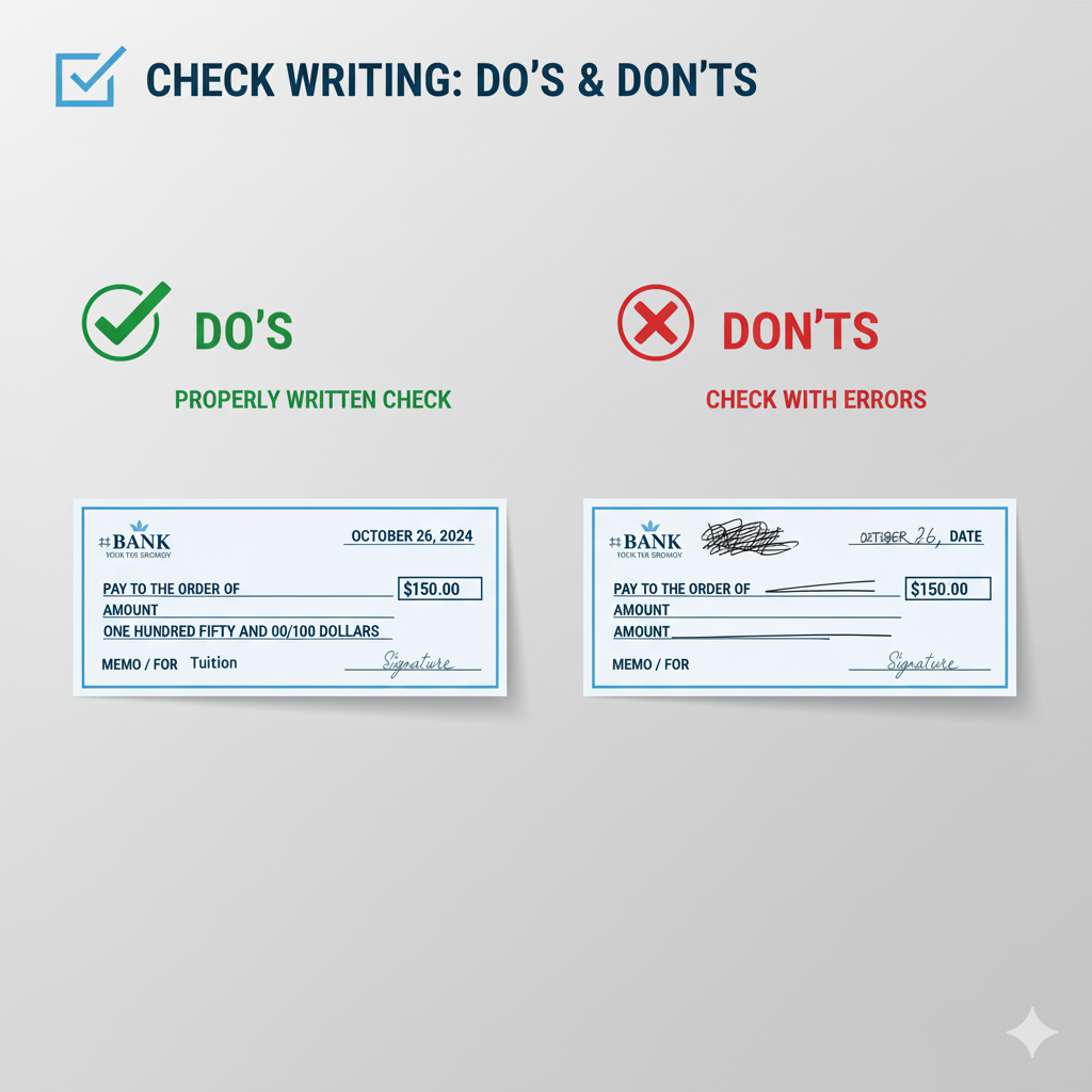 How to Write a Check