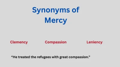 Synonyms of Mercy in Text