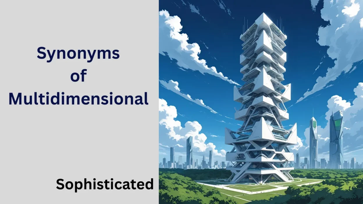 Synonyms of Multidimensional