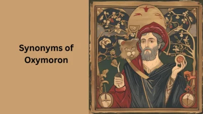 Synonyms of Oxymoron in Text