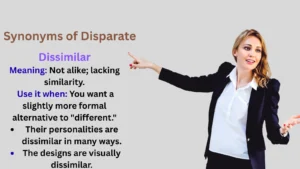 Synonyms of Disparate Explained