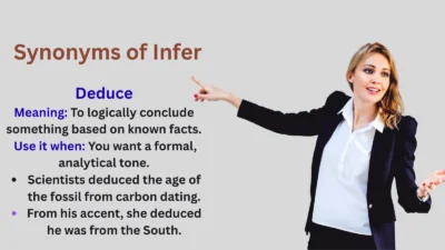 Synonyms of Infer Explained