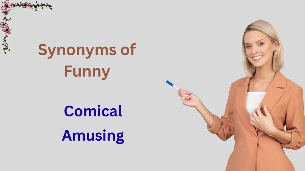 Synonyms of Funny Explained