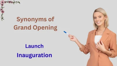 Synonyms of grand opening explained