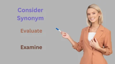 Consider Synonym Explained
