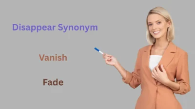 Disappear Synonym