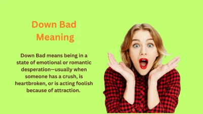 Down Bad Meaning