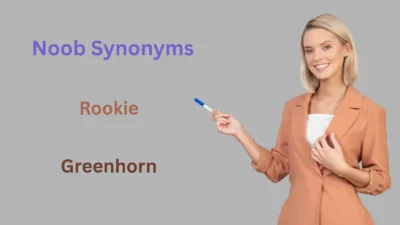 Noob Synonyms explained on whiteboard