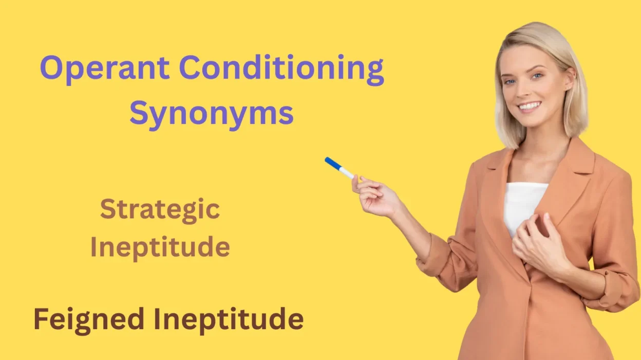 Operant Conditioning Synonyms