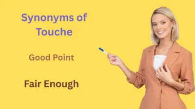 Synonyms of Touché Explained