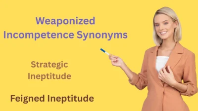 Weaponized Incompetence Synonyms with Usage Examples