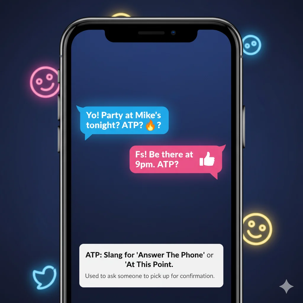 📱 How ATP is Used in Texting