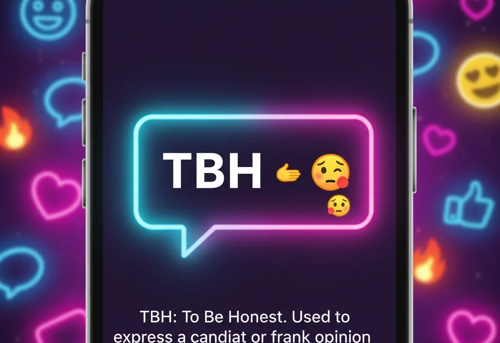 What Does TBH Mean in Text & Social Media?