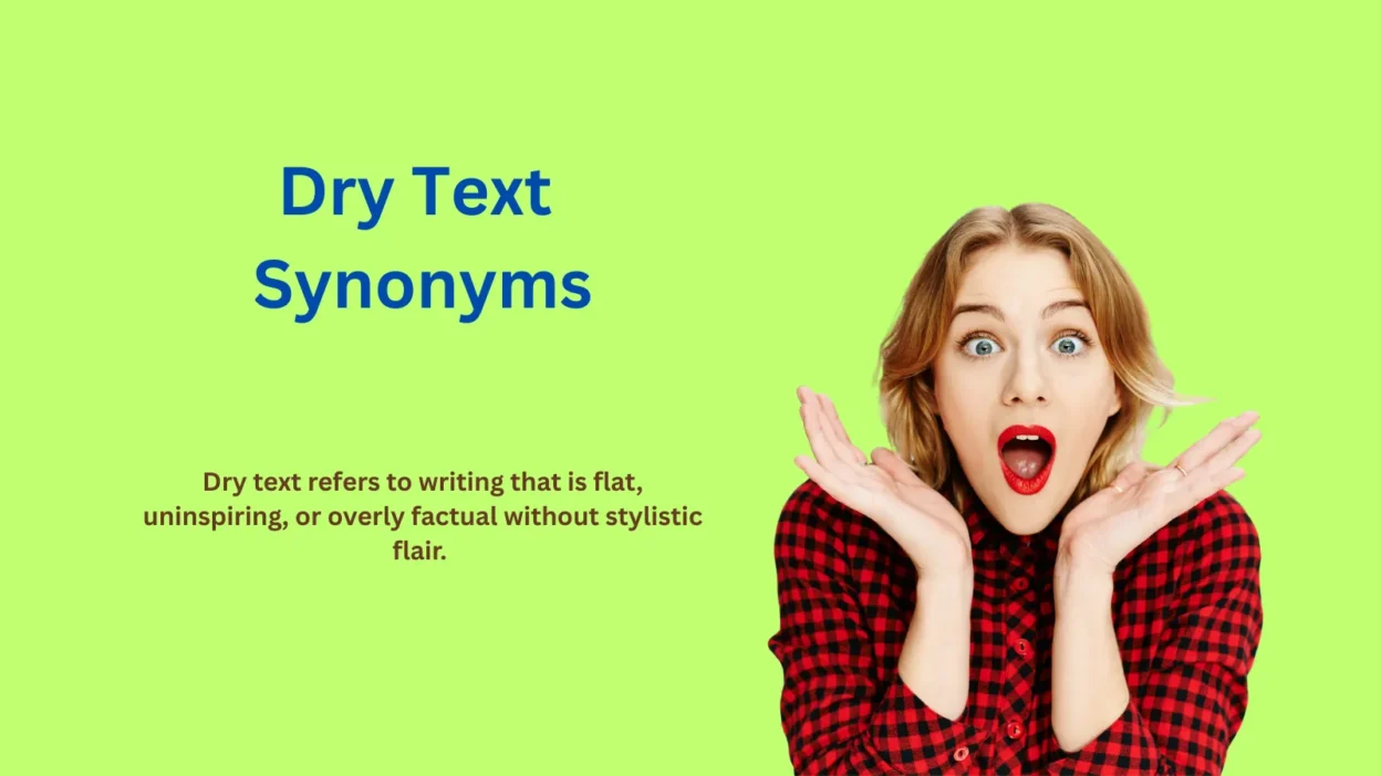 Dry Text Synonyms That Instantly Add Emotion