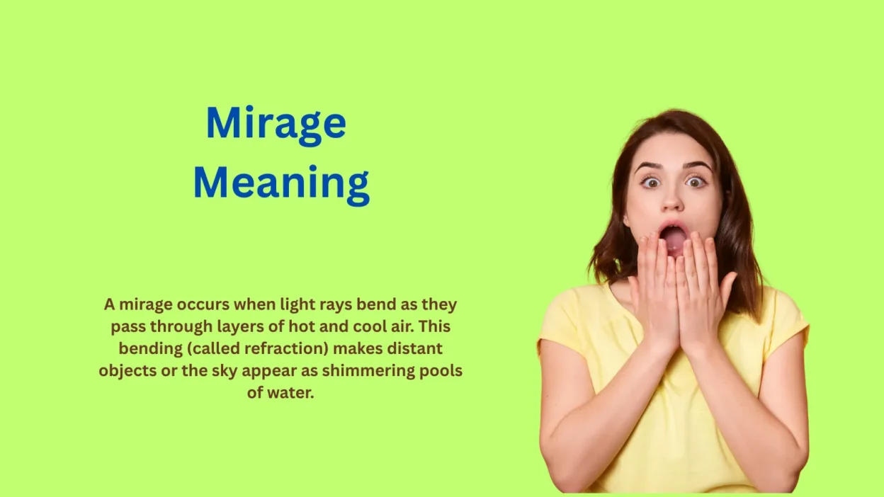 Mirage Meaning: The Hidden Illusion Behind Reality