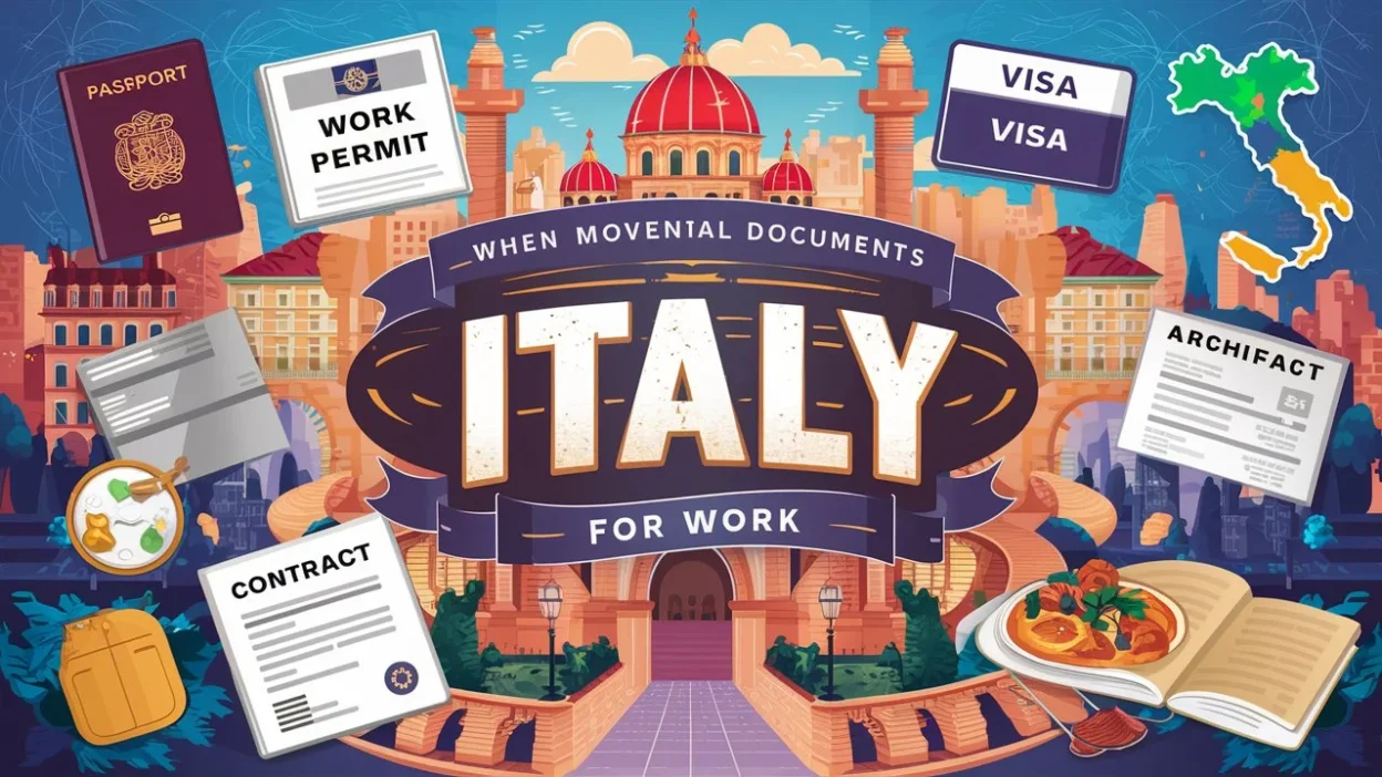 Moving to Italy for Work? Documents You’ll Need Before Your First Day