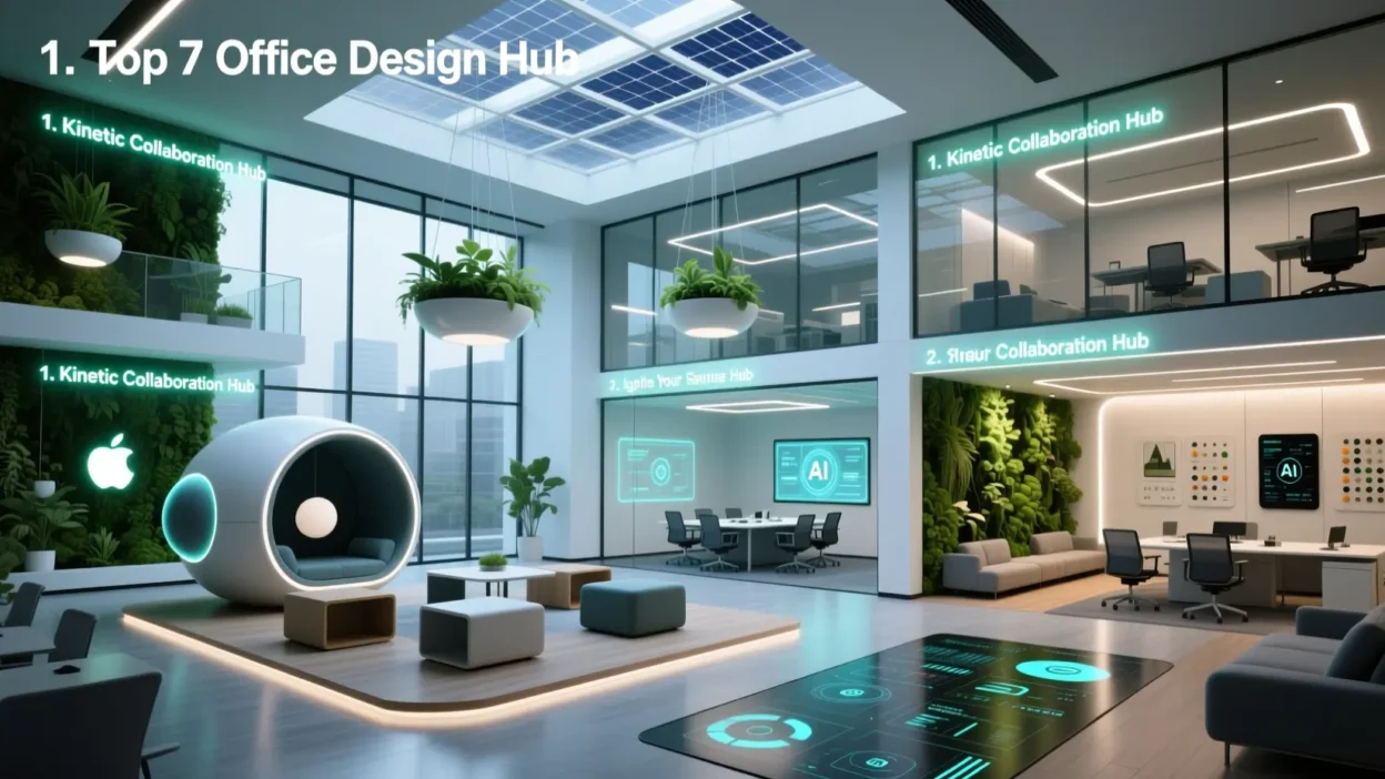 Top 7 Innovative Office Design Concepts to Ignite Your Startup Success