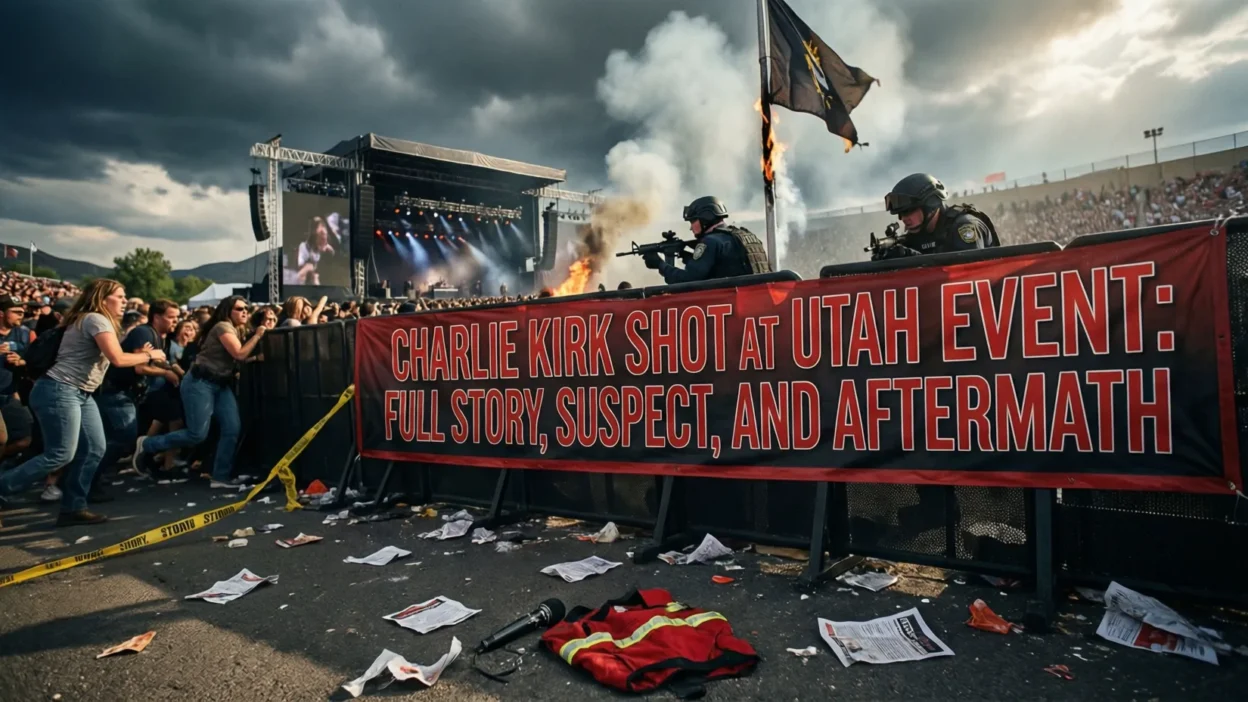 Charlie Kirk Shot at Utah Event