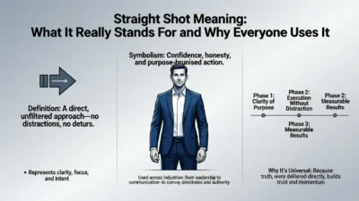 Straight Shot Meaning
