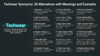 Techwear Synonyms